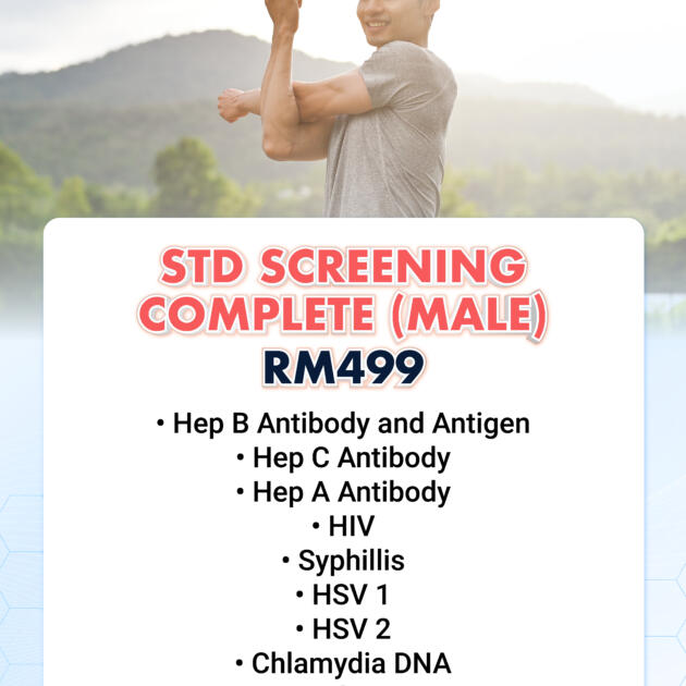 STD Screening Complete (Male)
