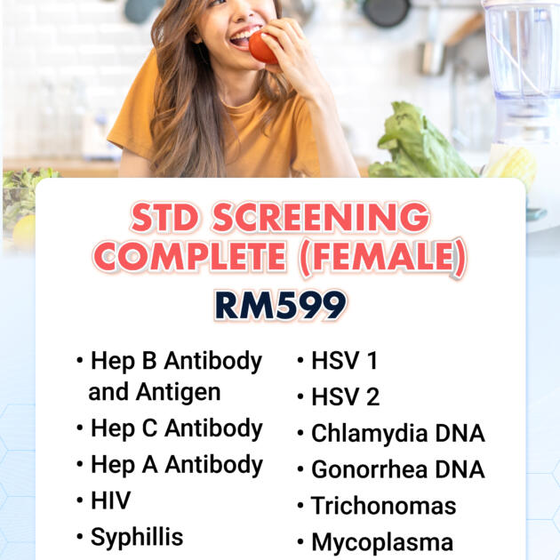 STD Screening Complete (Female)